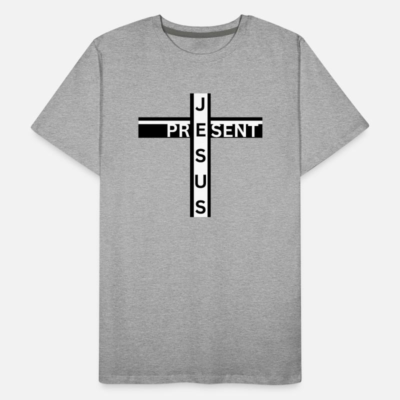 Jesus Present Men's Premium Organic T-Shirt