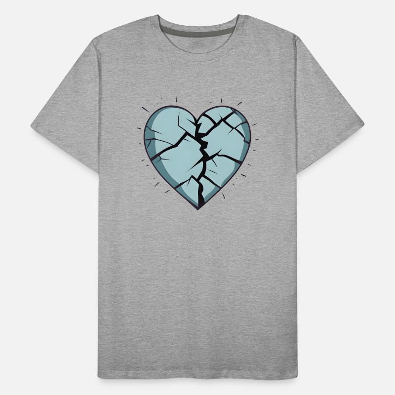 Shattered Affection Men's Premium Organic T-Shirt