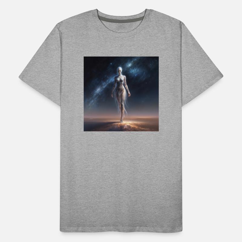 Interstellar Wanderer Men's Premium Organic T-Shirt