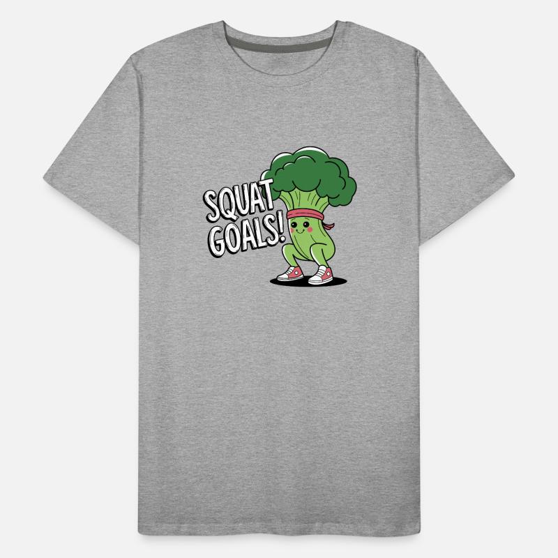 Objectifs de squat T-shirt bio Premium Homme