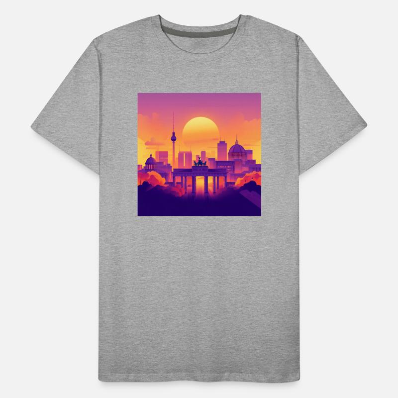 Berlin Männer Premium Bio T-Shirt