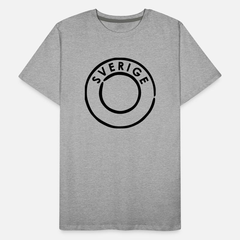 Suède T-shirt bio Premium Homme