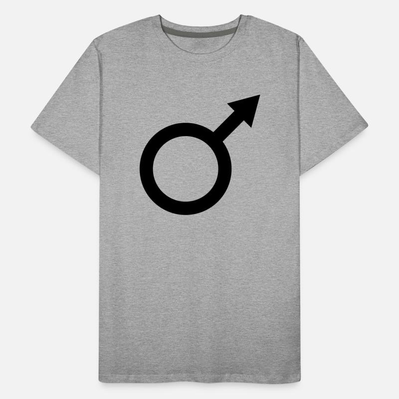 Mann Männer Premium Bio T-Shirt