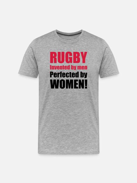women_02 - Men's Premium Organic T-Shirt - heather grey