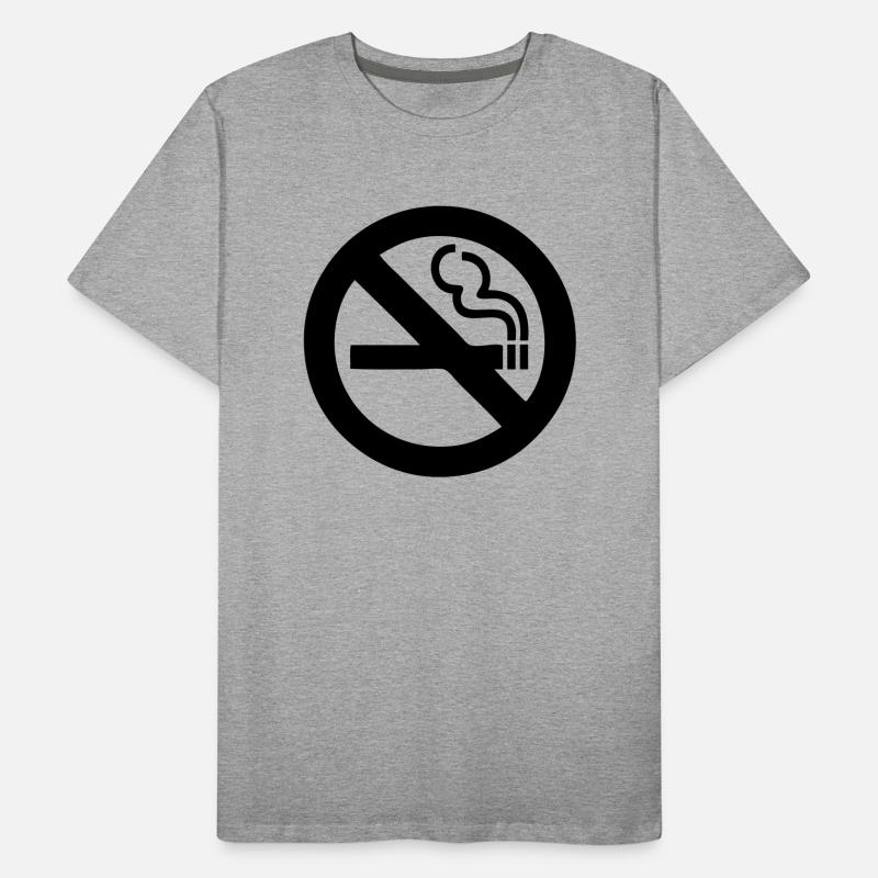 Zigarette Männer Premium Bio T-Shirt