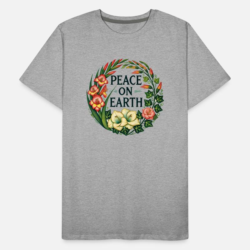 Friede auf Erden Männer Premium Bio T-Shirt