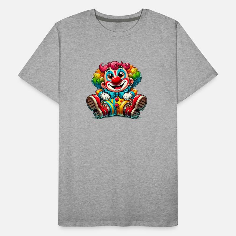 Clown Comic Men's Premium Organic T-Shirt