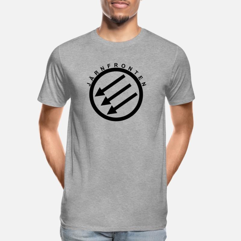 Järnfronten / Eiserne Front / Iron Front Männer Premium Bio T-Shirt