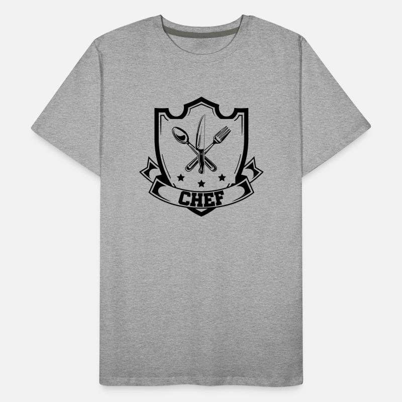 Chef Chef T-shirt bio Premium Homme
