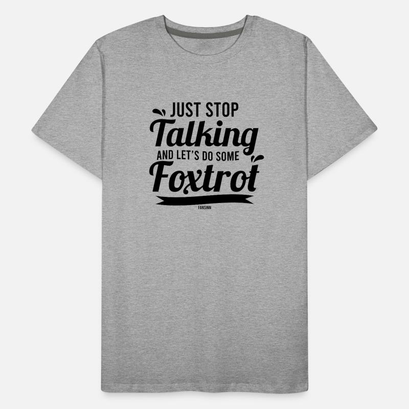 Foxtrott danse cours de danse T-shirt bio Premium Homme