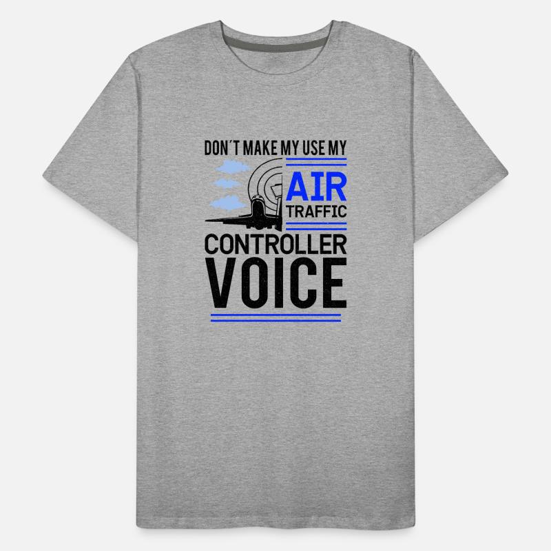 Air Traffic Controller Flight Service Men's Premium Organic T-Shirt