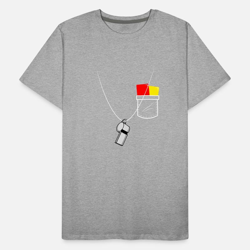 Referee Uniform Refree Men's Premium Organic T-Shirt