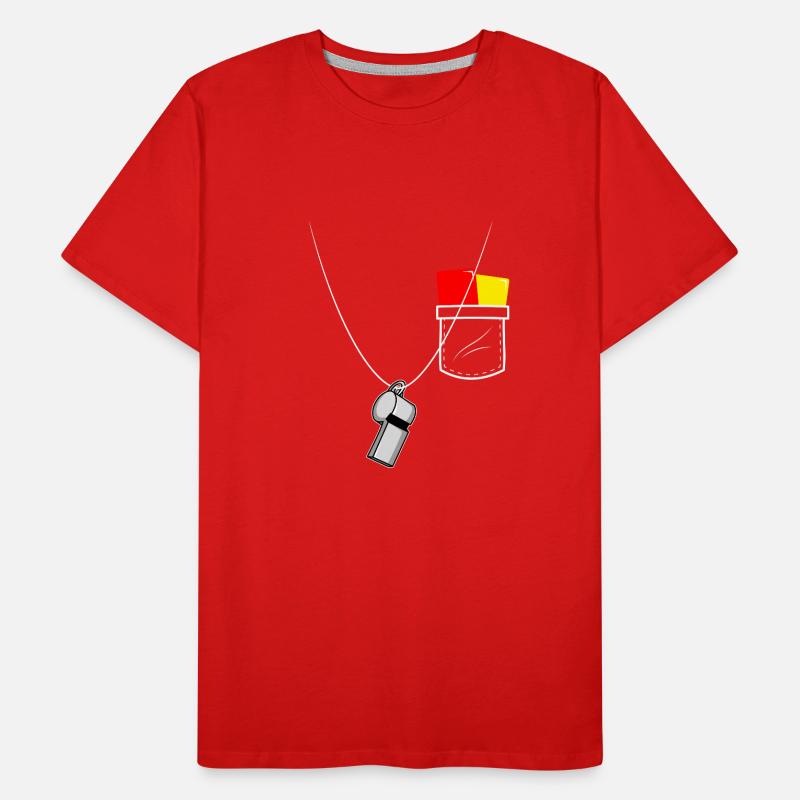 Arbitre Uniforme Refree T-shirt bio Premium Homme