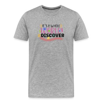Microbiologist Microbiology Lab Staph Biology - Männer Premium Bio T-Shirt - Grau meliert - Vorne - Damien (186cm)