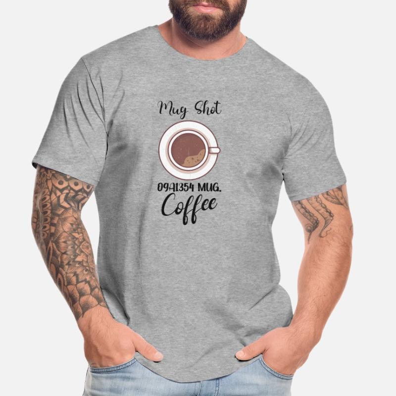 Coffee Lover Caffeine Molecule Java Latte Espresso Männer Premium Bio T-Shirt