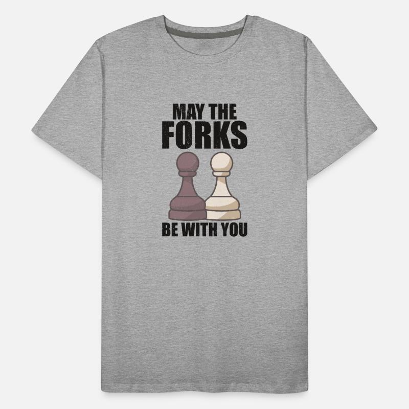 Chess Player Chess Board Chess Board Game Men's Premium Organic T-Shirt