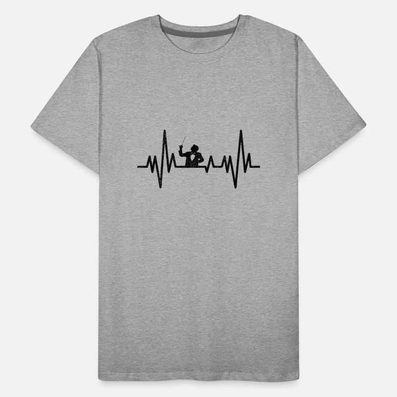 Dirigenten Geschenk Dirigent Musik Dirigieren Männer Premium Bio T-Shirt