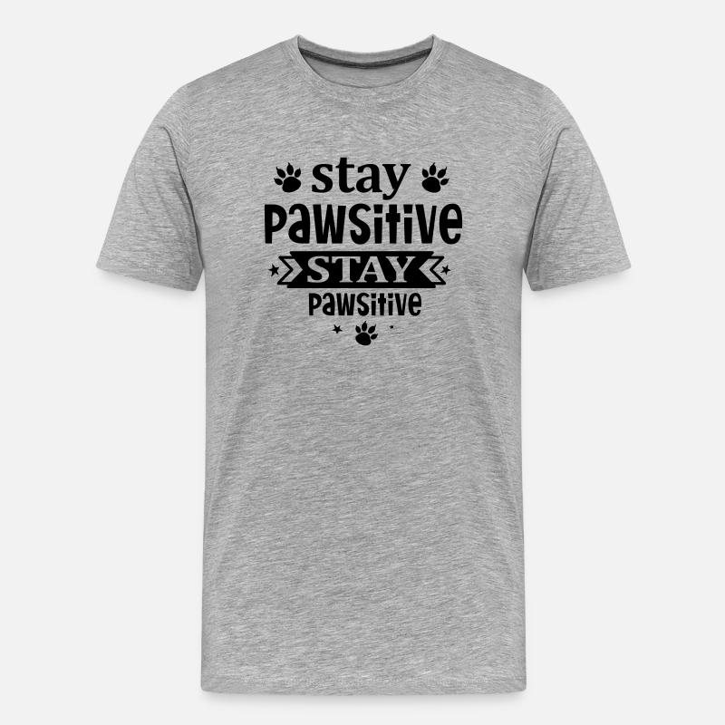 Bleiben Sie pfänkisch - Männer Premium Bio T-Shirt - Grau meliert