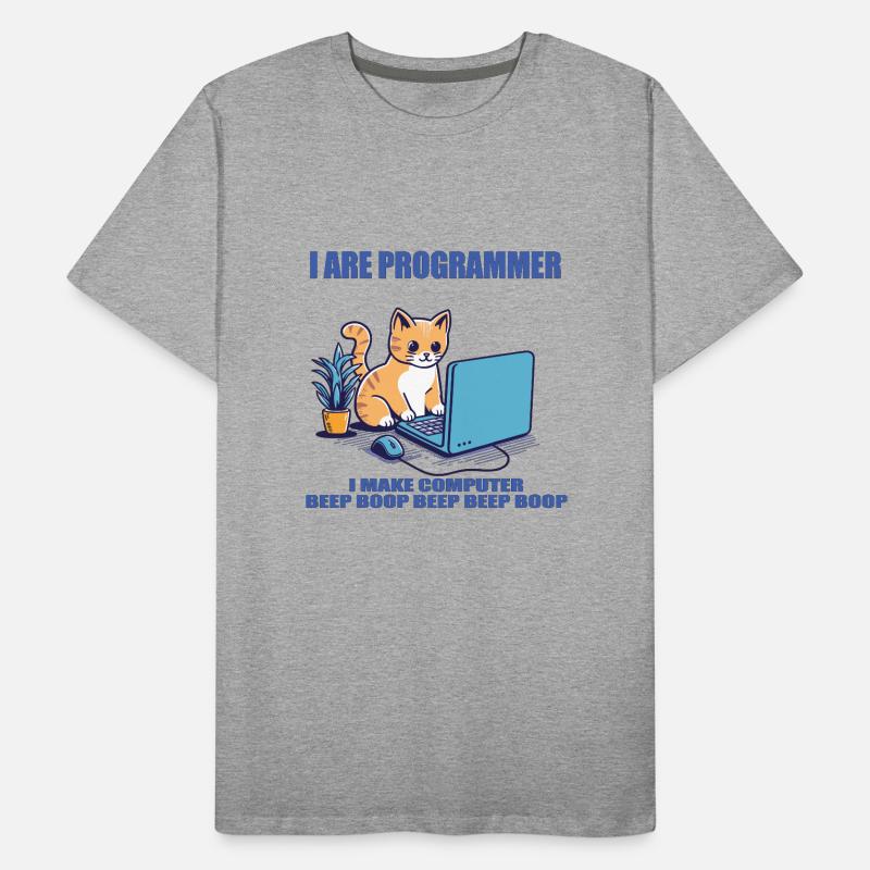 Ich bin Programmierer Männer Premium Bio T-Shirt