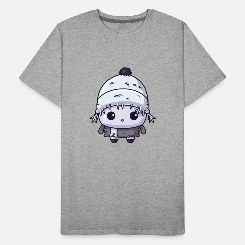 Eskimo Comic Cold Winter Men's Premium Organic T-Shirt
