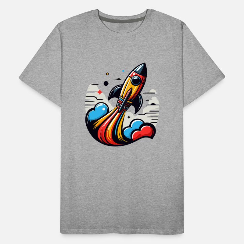 FUSÉE T-shirt bio Premium Homme