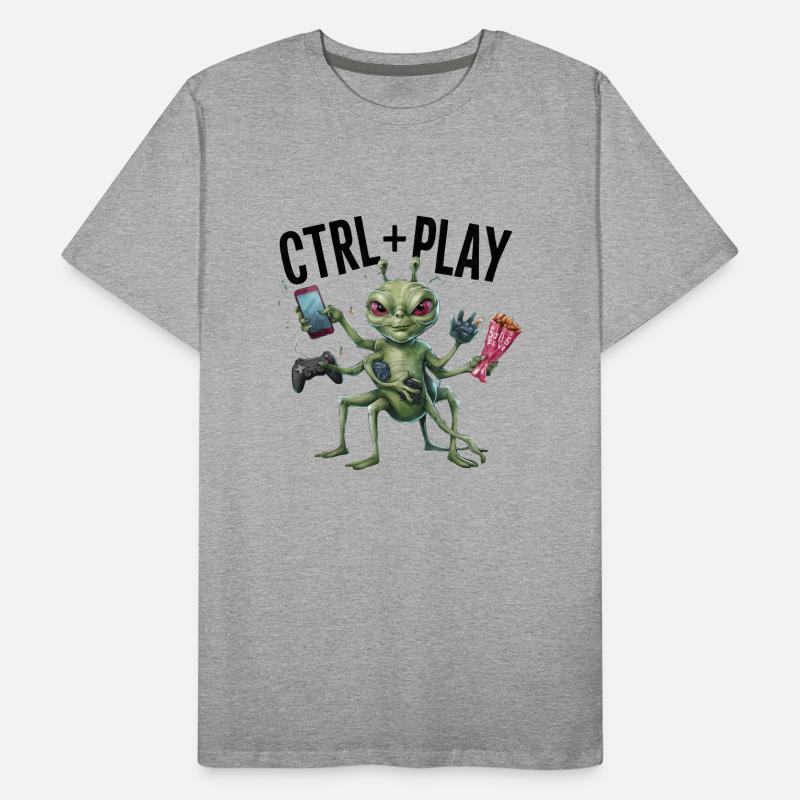 JEU, JEU CTRL T-shirt bio Premium Homme