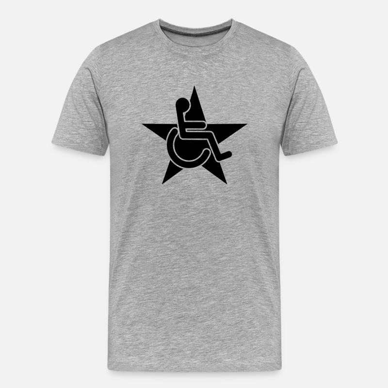 Rolli - Männer Premium Bio T-Shirt - Grau meliert