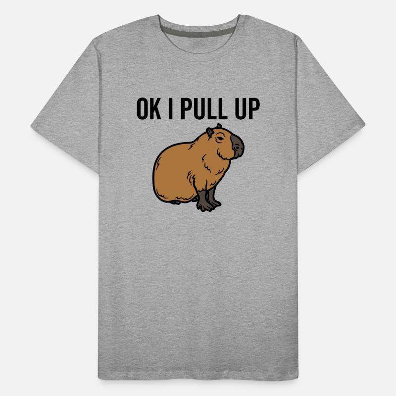 Ok I Pull Up Men's Premium Organic T-Shirt