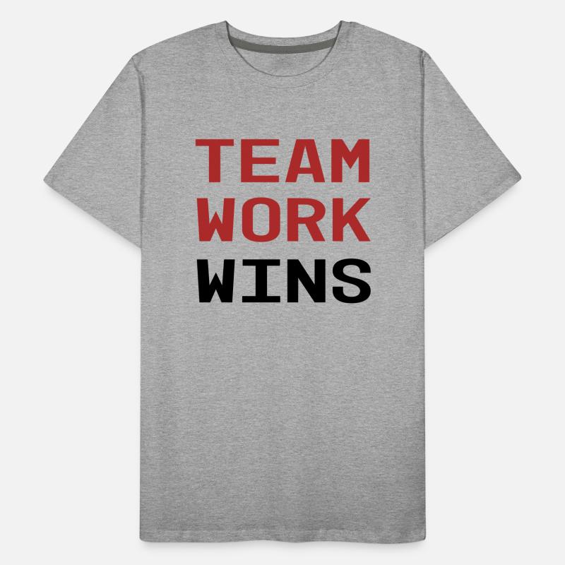 Travail d’Équipe T-shirt bio Premium Homme