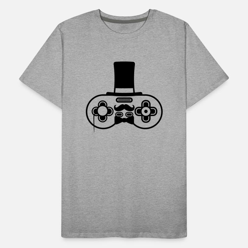 Sir old controller retro Men's Premium Organic T-Shirt