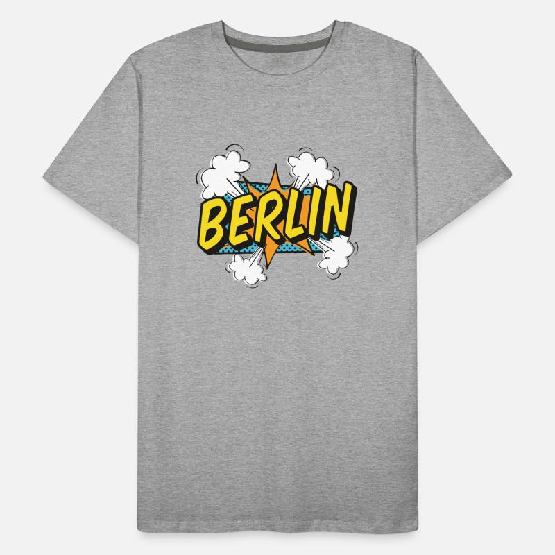 Berlin Explosion T-shirt bio Premium Homme