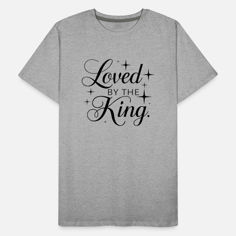 Aimé par le roi T-shirt bio Premium Homme