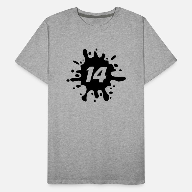 14 Men's Premium Organic T-Shirt