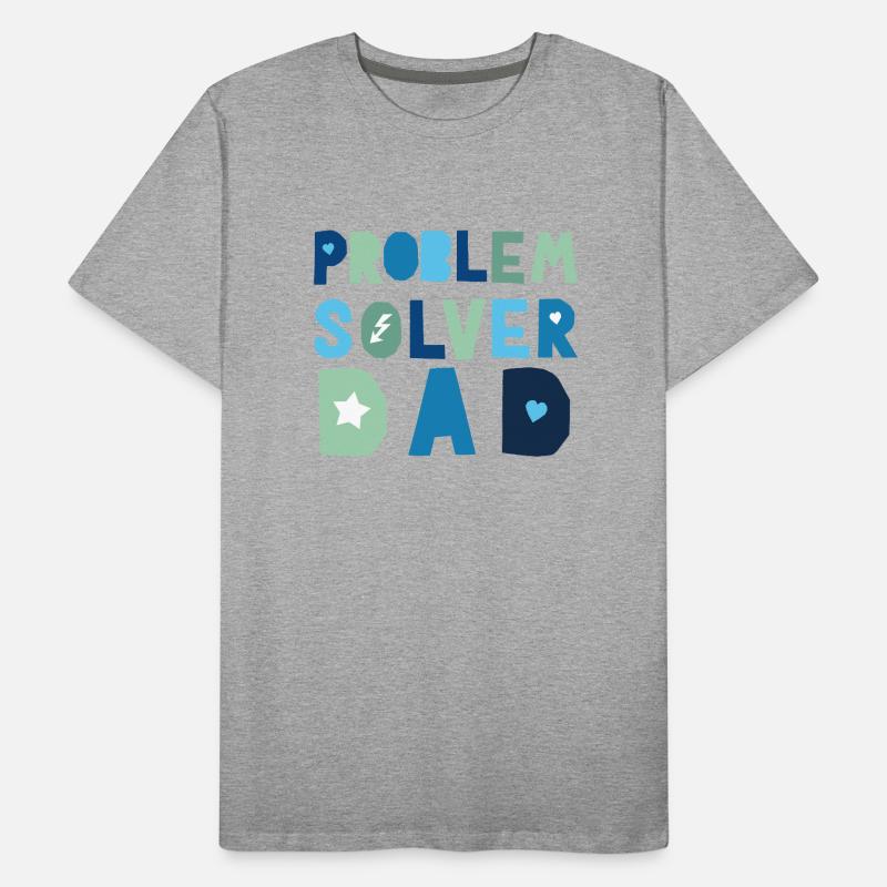 Problem Solver Dad Men's Premium Organic T-Shirt