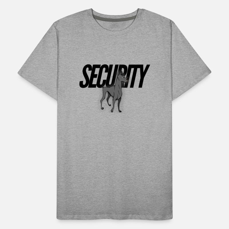 Security Dog Männer Premium Bio T-Shirt