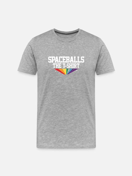 Spaceballs Das T-Shirt - Männer Premium Bio T-Shirt - Grau meliert