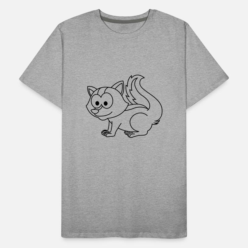 Stinker Comic Animal T-shirt bio Premium Homme
