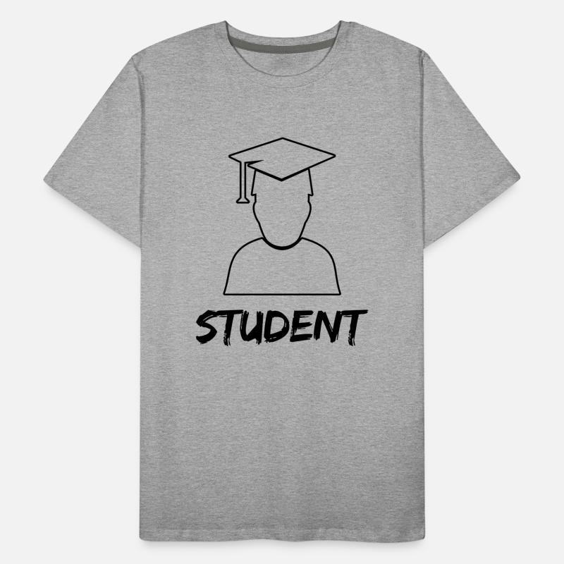 Student Diploma Men's Premium Organic T-Shirt