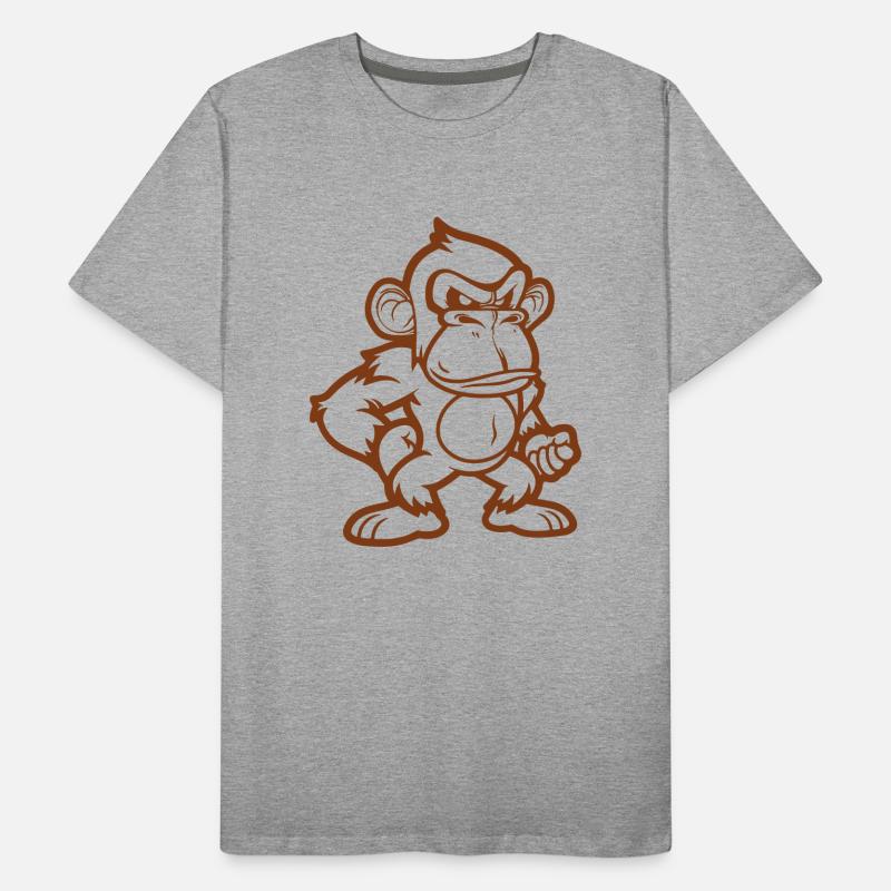 Monkey Comic Men's Premium Organic T-Shirt