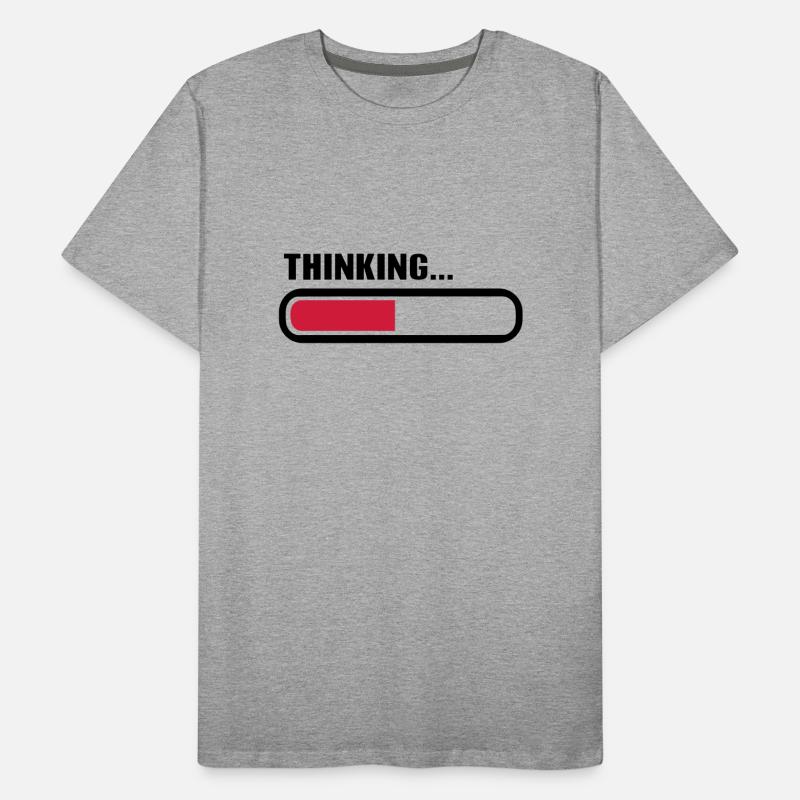 Thinking loading Männer Premium Bio T-Shirt