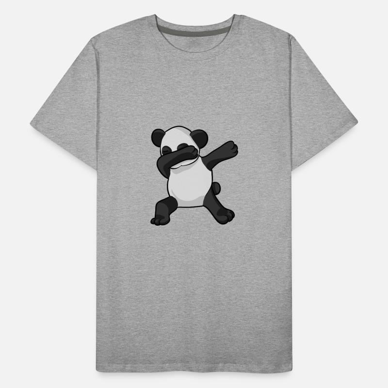 Panda Dab - Pandab - dabbing panda Männer Premium Bio T-Shirt