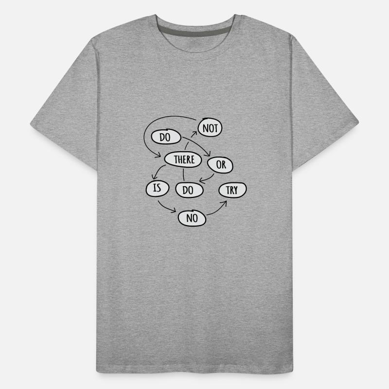 tun oder nicht tun Männer Premium Bio T-Shirt