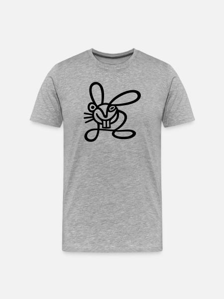 AVC Hare - T-shirt bio Premium Homme - gris chiné