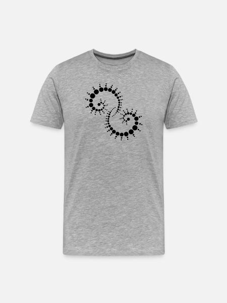 fossil2 - Men's Premium Organic T-Shirt - heather grey