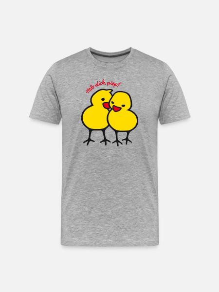 Did you beep - Men's Premium Organic T-Shirt - heather grey