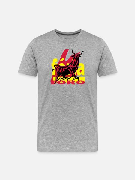 Feria 2 - Men's Premium Organic T-Shirt - heather grey