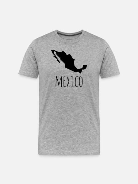 mexico - T-shirt bio Premium Homme - gris chiné