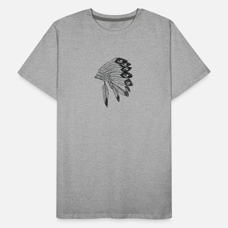 Apache Männer Premium Bio T-Shirt