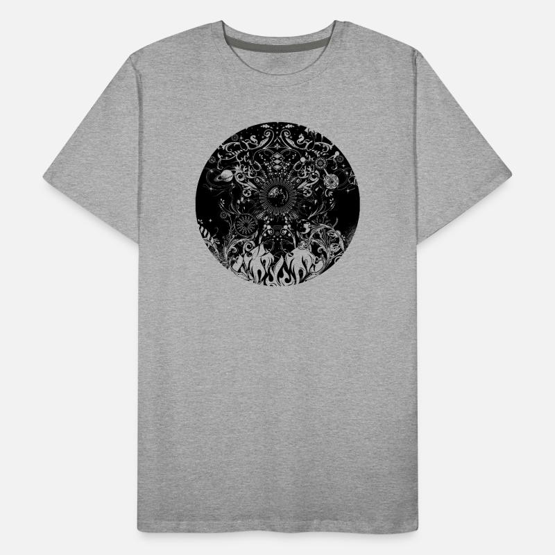 Les quatre éléments T-shirt bio Premium Homme