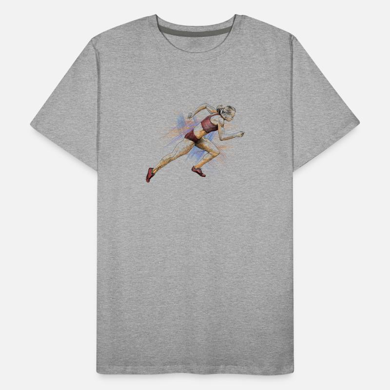 Runner T-shirt bio Premium Homme